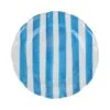 Amalfitana Aqua Stripe Dinner Plate