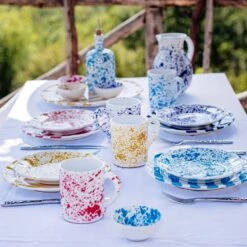 Amalfitana Yellow Splatter Mug 8 Amalfitana Yellow Splatter Mug -Kitchen Supply Store AMA 4110SPY 6 1800x1800