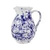 Amalfitana Cobalt Splatter Pitcher