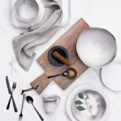 Aurora Ash Medium Bowl -Kitchen Supply Store AOR A1131 LSALT 2 1800x1800