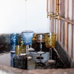 Barocco Amber Wine Glass -Kitchen Supply Store BCO 8820A 3 1800x1800