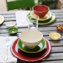 Cucina Fresca Sage Salad Plate -Kitchen Supply Store CUF 2601S 3 1800x1800