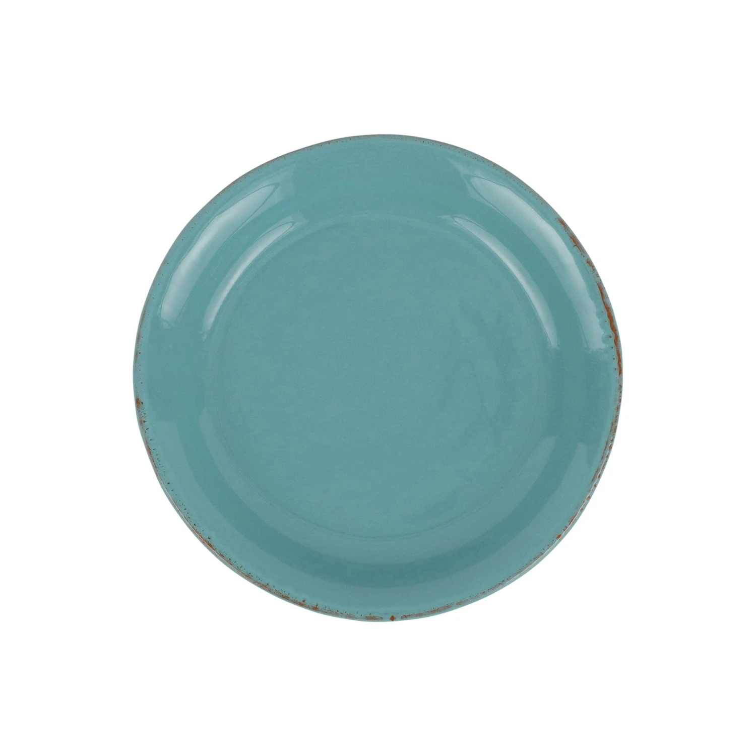Cucina Fresca Turquoise Salad Plate 1 Cucina Fresca Turquoise Salad Plate