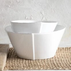Lastra White Large Stacking Serving Bowl -Kitchen Supply Store LAS 26022W 2100 web2copy 1800x1800