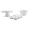 Lastra White 3-Piece Bakeware Essentials Set