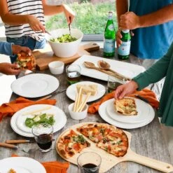 Melamine Lastra White Large Stacking Serving Bowl 7 Melamine Lastra White Large Stacking Serving Bowl -Kitchen Supply Store MLAS W23022 LSALT 3 1800x1800