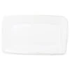 Melamine Lastra White Rectangular Platter