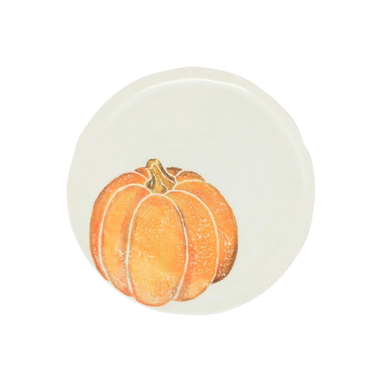 Pumpkins Salad Plate - Orange Small Pumpkin 1 Pumpkins Salad Plate - Orange Small Pumpkin