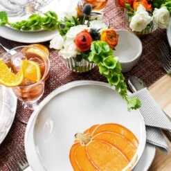 Pumpkins Salad Plate - Orange Small Pumpkin 7 Pumpkins Salad Plate - Orange Small Pumpkin -Kitchen Supply Store PKN 9701A LSALT 5 1800x1800
