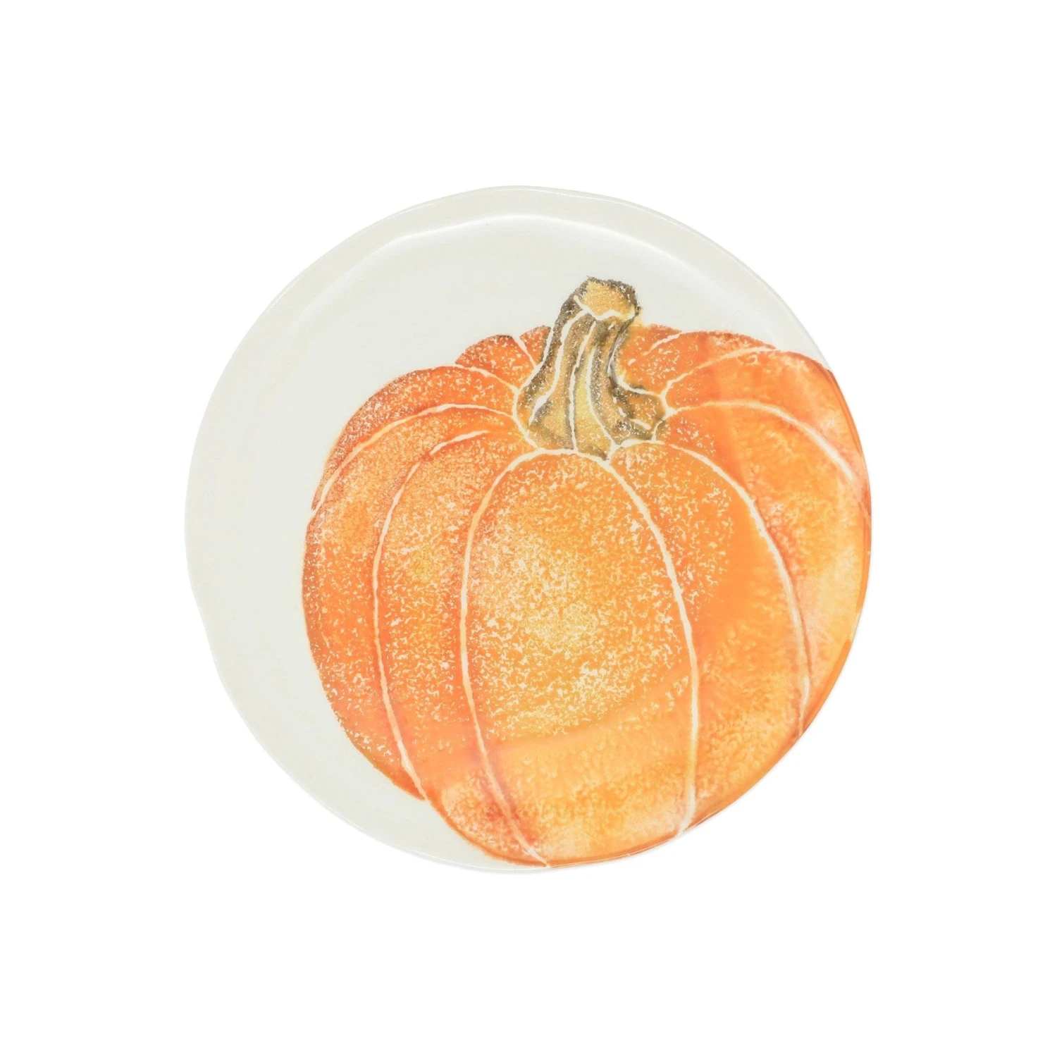 Pumpkins Salad Plate - Orange Medium Pumpkin 1 Pumpkins Salad Plate - Orange Medium Pumpkin