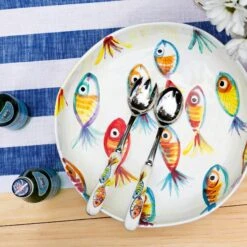 Pesci Colorati Shallow Bowl -Kitchen Supply Store PSE 78022 LSALT 2 1800x1800