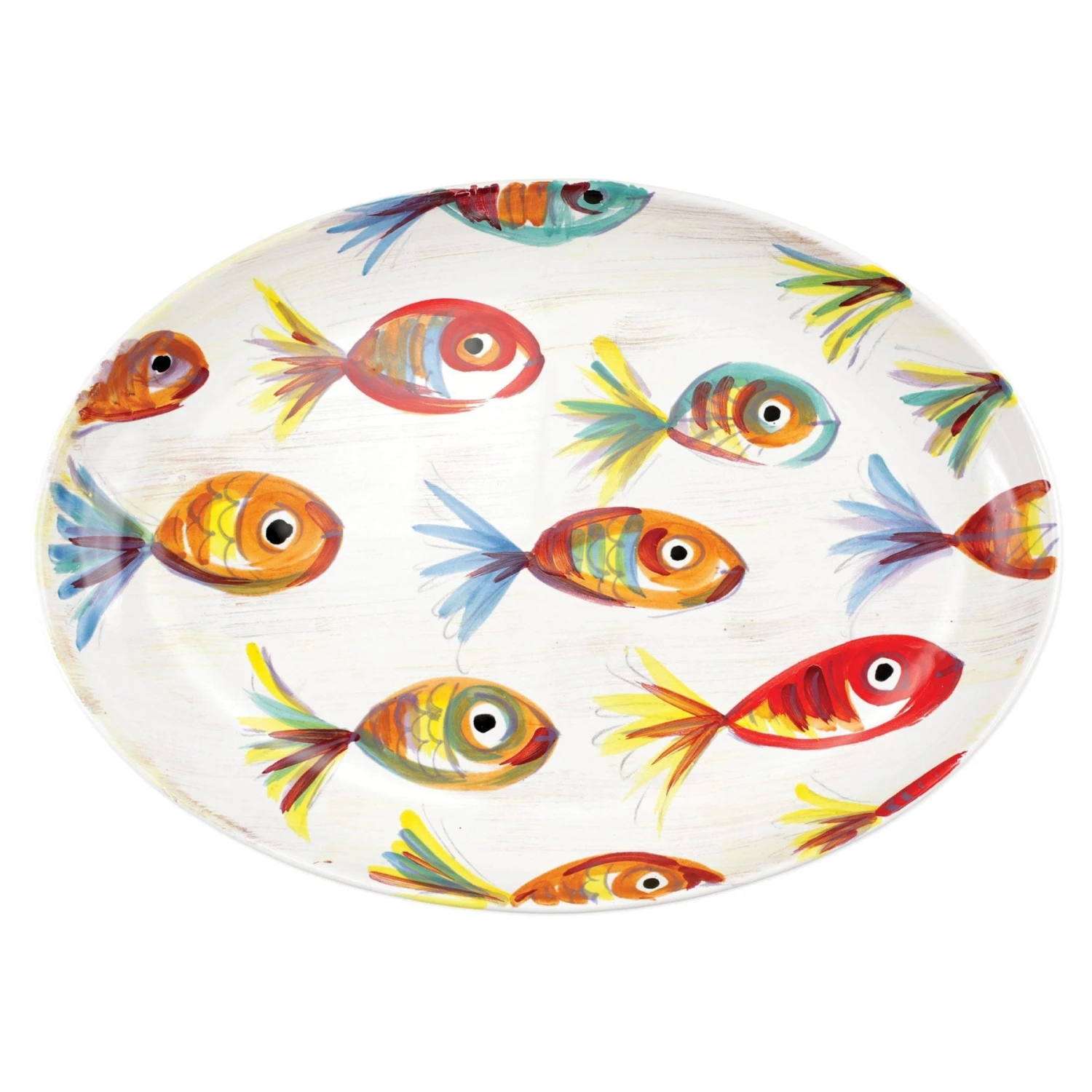 Pesci Colorati Oval Platter 1 Pesci Colorati Oval Platter