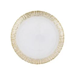 Rufolo Glass Dinner Plate  
