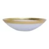 Rufolo Glass Gold Organic Large Bowl