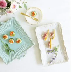 Incanto Stone Lace Small Rectangular Platter 9 Incanto Stone Lace Small Rectangular Platter -Kitchen Supply Store SINC W1127 LSALT 2 1800x1800