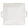 Incanto Stone Stripe Square Handled Platter