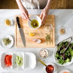 Incanto Stone White Stripe Small Serving Bowl -Kitchen Supply Store SINC W1130 LSALT 2 1800x1800