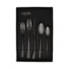 Settimocielo Nero Five-Piece Place Setting – Set Of 4