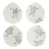 Tartaruga Assorted Salad Plates - Set Of 4
