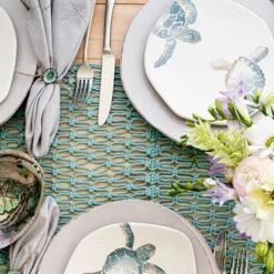 Tartaruga Turtle With Body Salad Plate -Kitchen Supply Store TAR 9701C LSALT 2 1800x1800