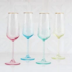 Rainbow Champagne Flute -Kitchen Supply Store VBOW G52150 LSALT 4 1800x1800