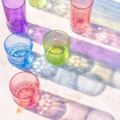 Deco Assorted Short Tumblers - Set Of 4 -Kitchen Supply Store VDEC 8837PI 4 40e2f5a7 1f82 4d86 91cb fd3930d3cb09 1800x1800