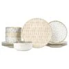 Earth Assorted 12-Piece Place Setting