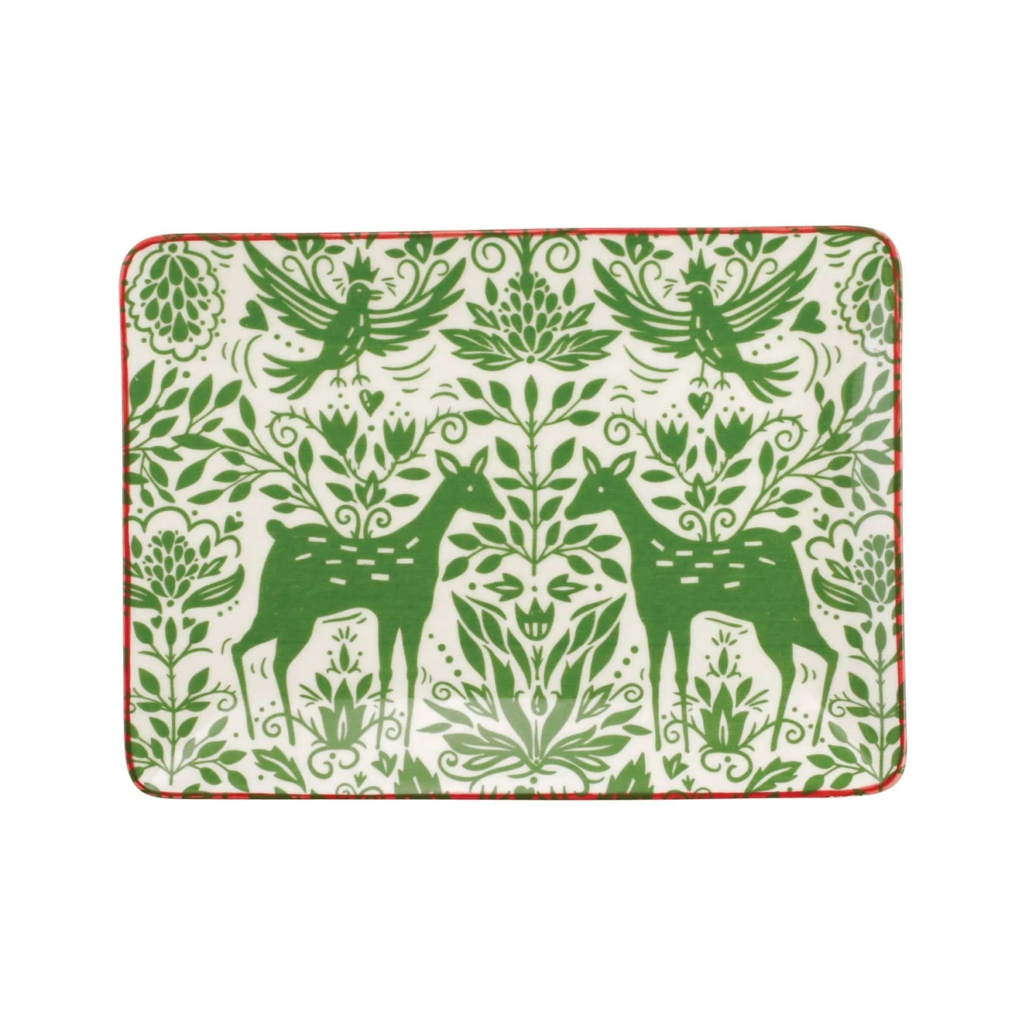 Mistletoe Small Rectangular Platter 1 Mistletoe Small Rectangular Platter