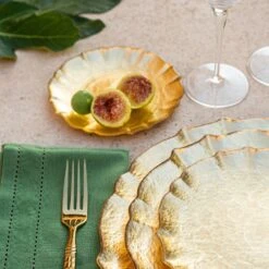 Baroque Glass Gold Cocktail Plate -Kitchen Supply Store VPAS 5219G 3 1800x1800