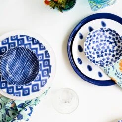 Santorini Flower Condiment Bowl -Kitchen Supply Store VSAN 003003C LSALT 14 1800x1800