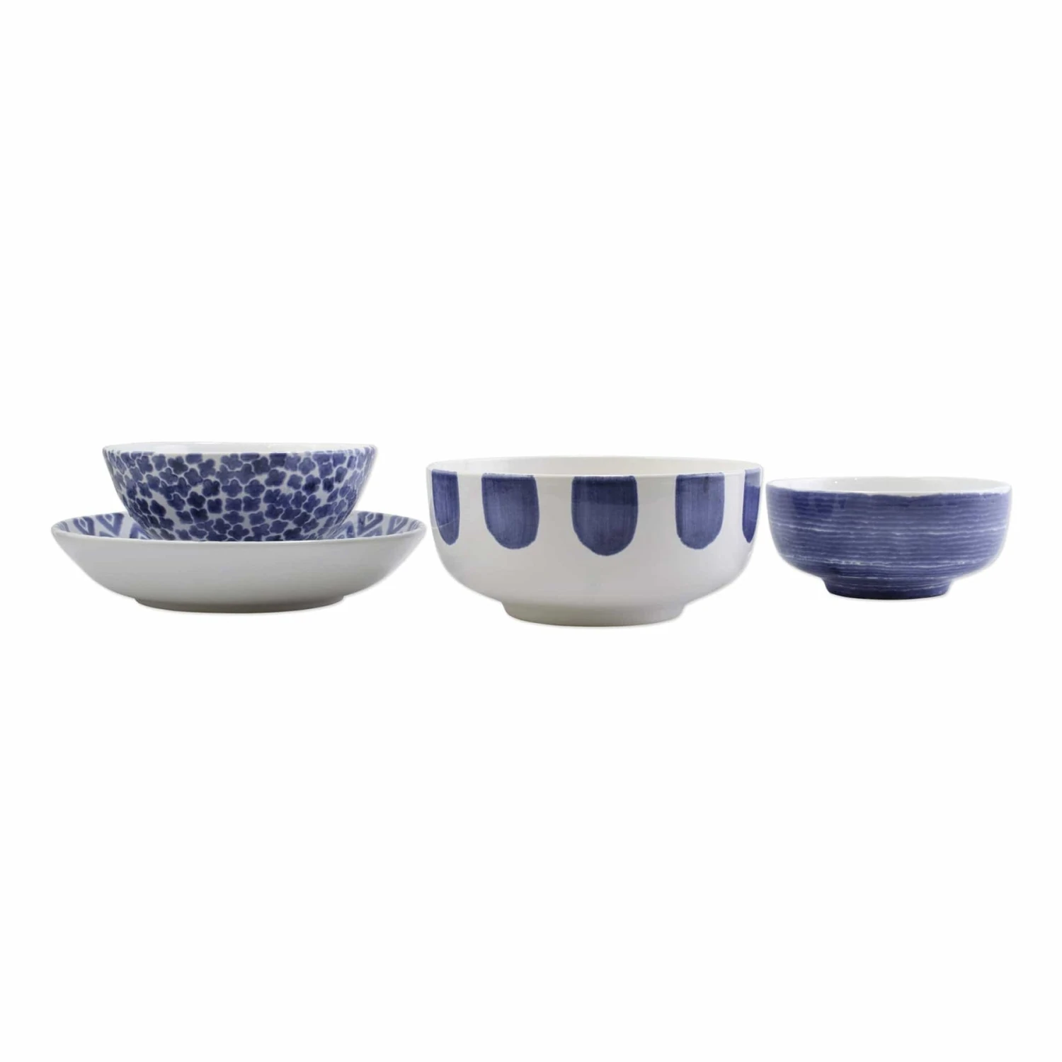 Santorini 4-Piece Serving Bowls Set 1 Santorini 4-Piece Serving Bowls Set