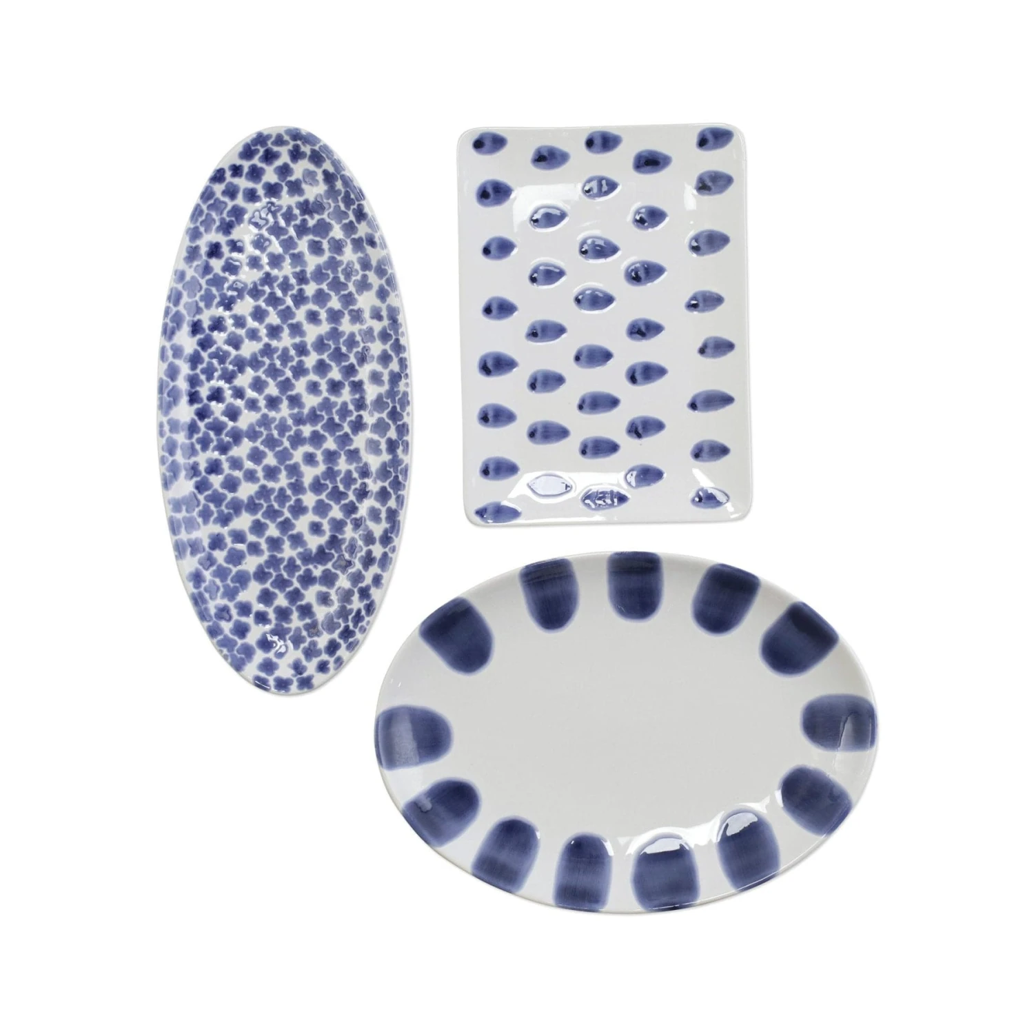 Santorini 3-Piece Serveware Set 1 Santorini 3-Piece Serveware Set