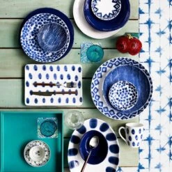 Santorini Dot Small Rectangular Platter 7 Santorini Dot Small Rectangular Platter -Kitchen Supply Store VSAN 003027 LSALT 1 1800x1800