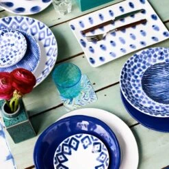 Santorini Dot Small Rectangular Platter 6 Santorini Dot Small Rectangular Platter -Kitchen Supply Store VSAN 003027 LSALT 5 1800x1800