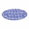Santorini Flower Narrow Oval Platter