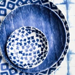 Santorini Diamond Medium Serving Bowl -Kitchen Supply Store VSAN 003031 LSALT 4 1800x1800