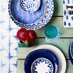 Santorini Diamond Medium Serving Bowl -Kitchen Supply Store VSAN 003031 LSALT 8 1800x1800