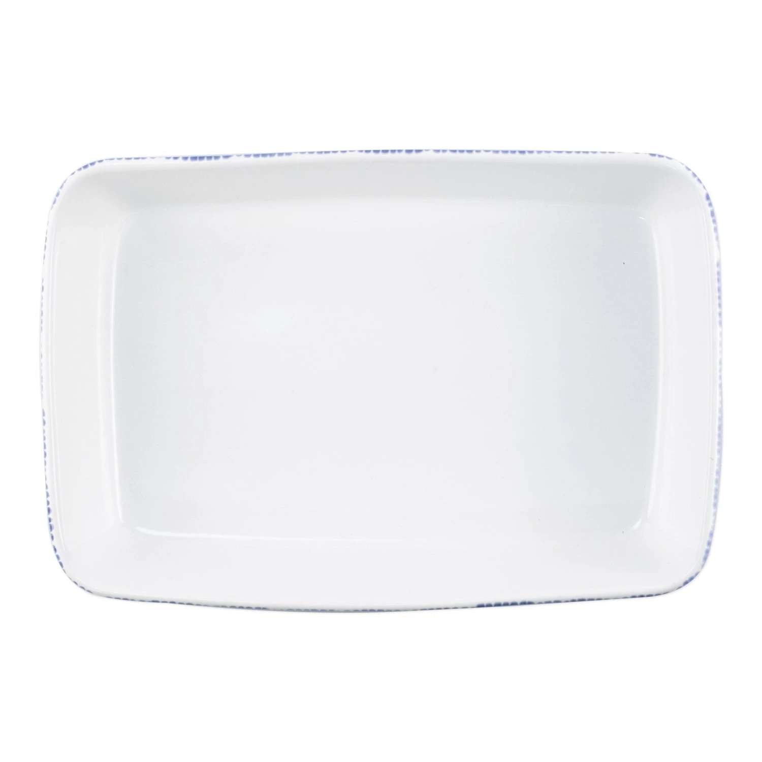 Santorini Stripe Rectangular Baker 2 Santorini Stripe Rectangular Baker - Image 2