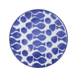 Santorini Fish Dinner Plate
