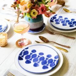 Santorini Fish Salad Plate -Kitchen Supply Store VSAN F003001 LSALT 8 1800x1800