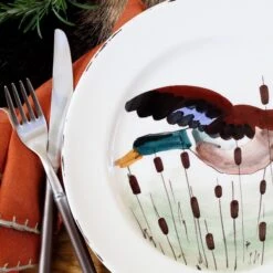 Wildlife Mallard Dinner Plate -Kitchen Supply Store WDL 7800M LSALT 5 1800x1800