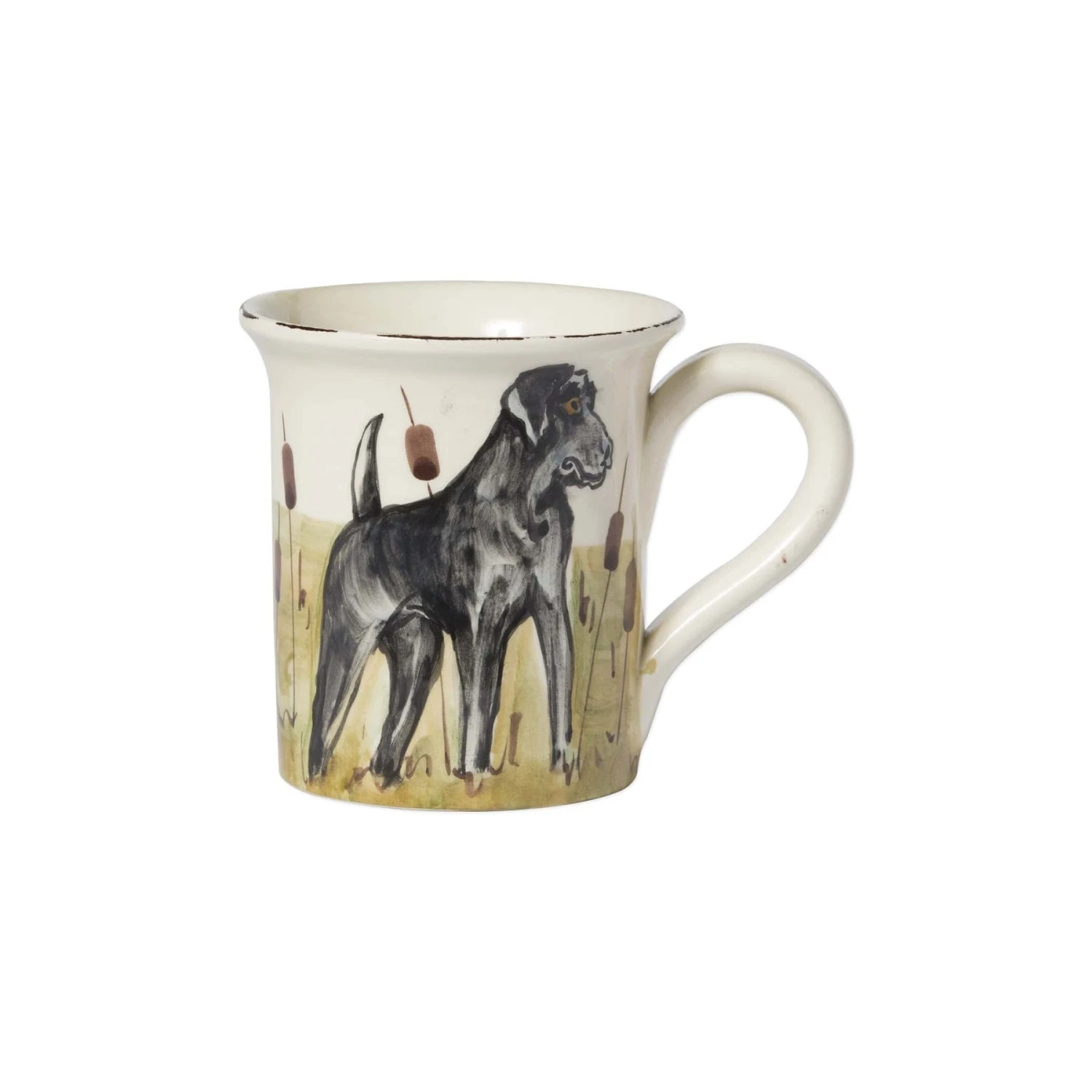 Wildlife Black Hunting Dog Mug 1 Wildlife Black Hunting Dog Mug