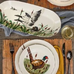 Wildlife Geese Small Oval Platter -Kitchen Supply Store WDL 7877 6 1800x1800